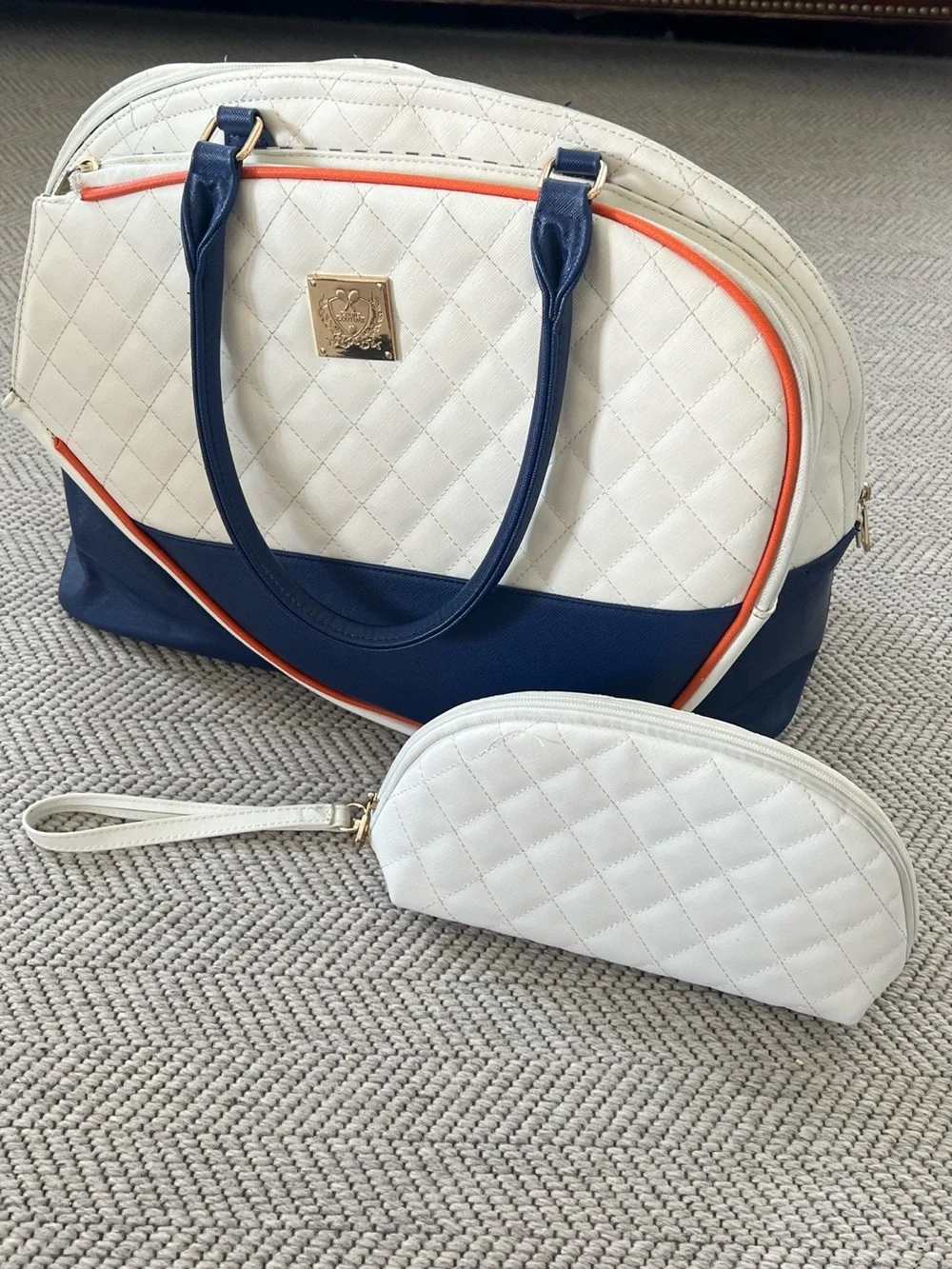 Court Couture Saint Tropez Embroidery Tennis & Pickleball Bag